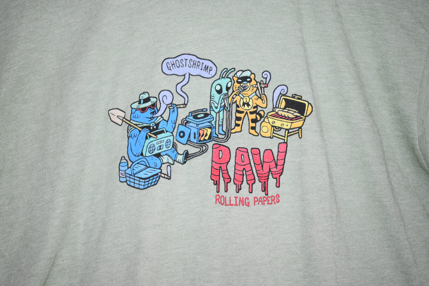 raw shirt gs large