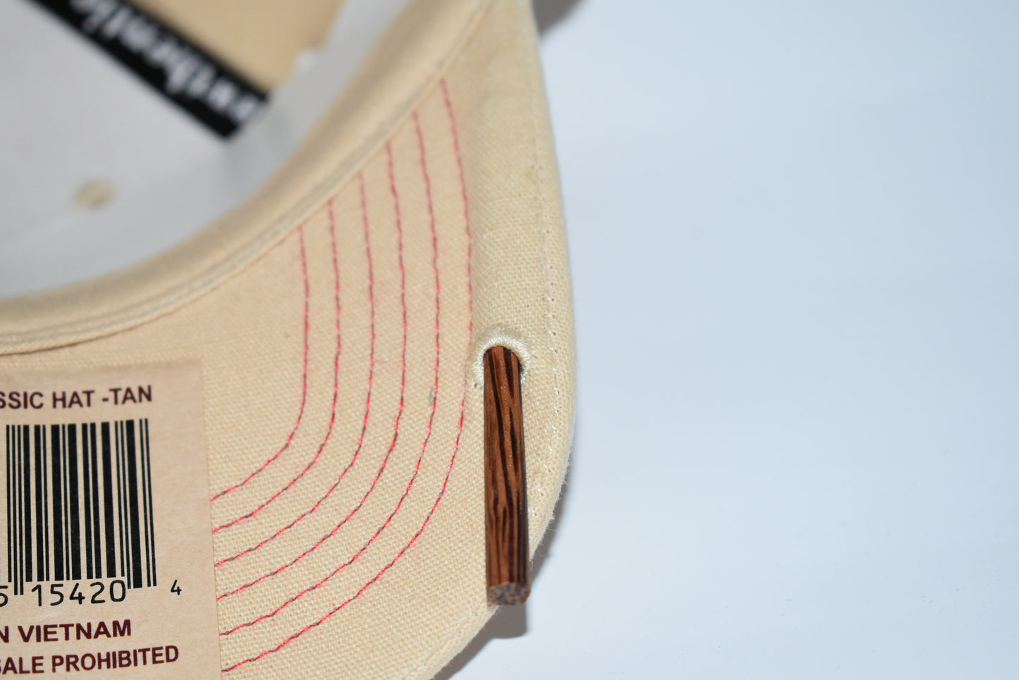 TAN Raw Hat With Poker