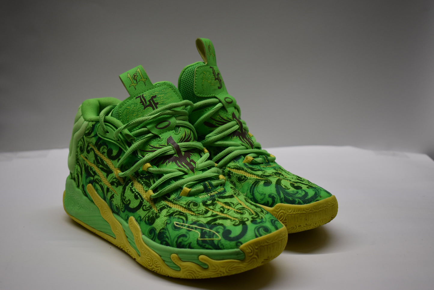 PUMA Boys Lamelo Ball PUMA X Lamelo Ball LaFrance MB.03 - Boys' Grade School Basketball Shoes Green Size 7.0
