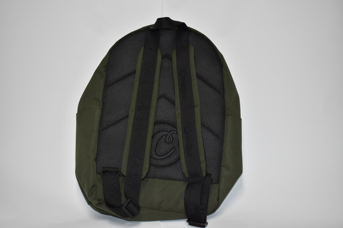 cookies orion canvas nylon smell proof backpack w/print & rubber logo olive