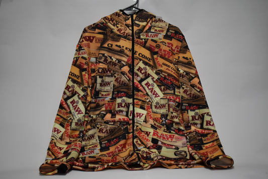 raw life brazil hoodie large