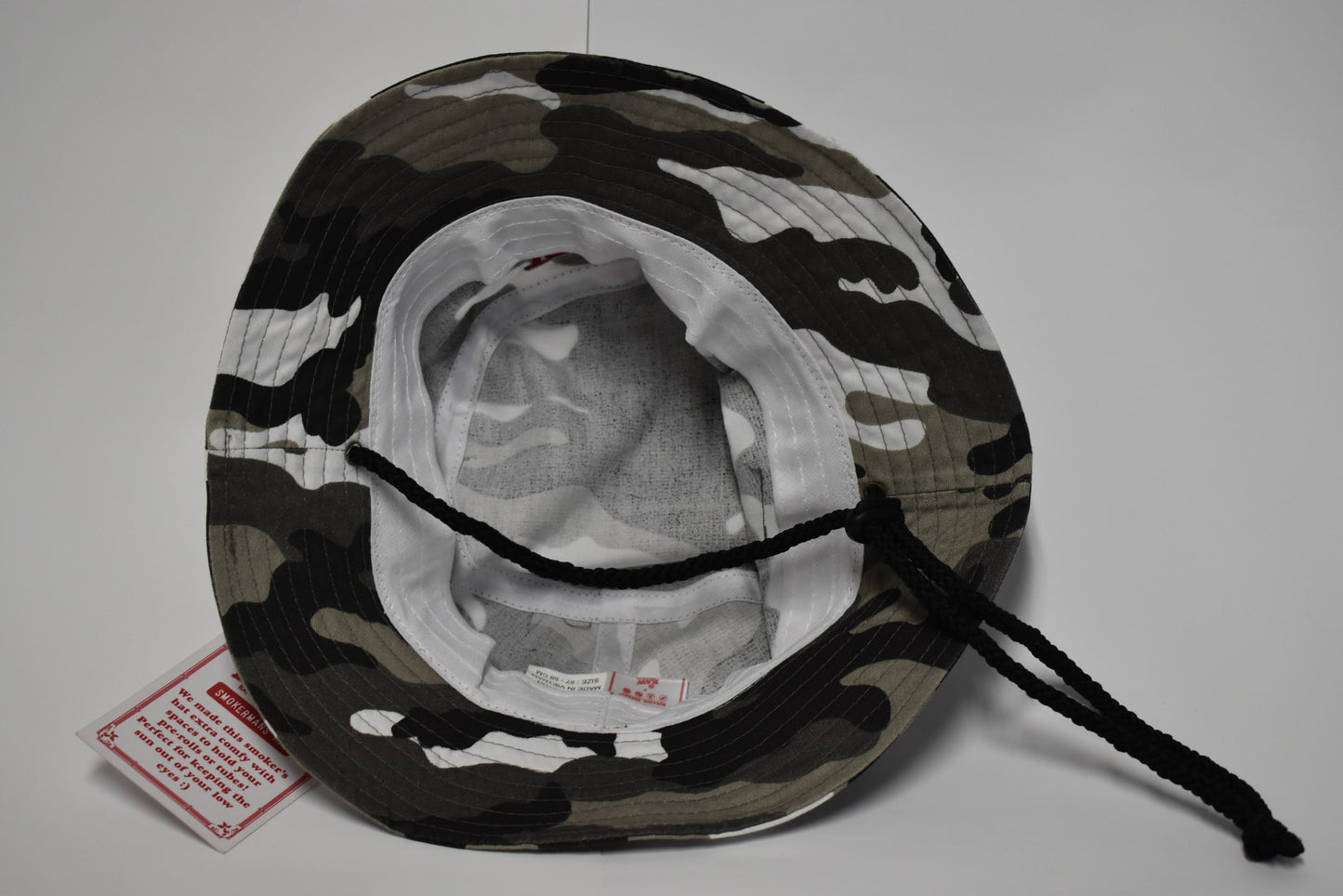 RAW SMOKERMANS HAT CAMO QT