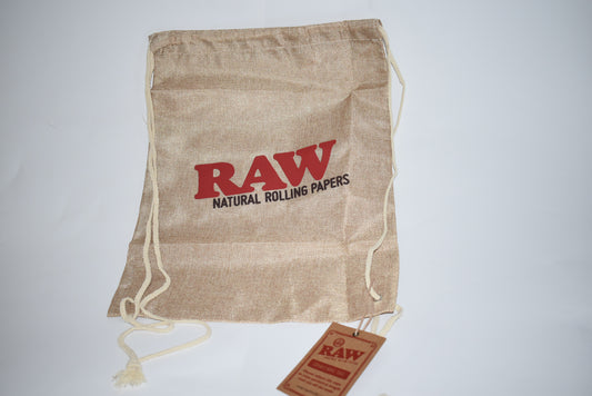 RAW Drawstring Bag Tan