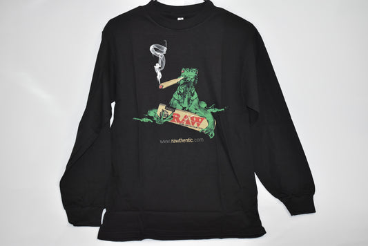 raw shirt frog raw papers  Small