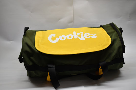 cookies parks utility smell proof nylon duffel bag