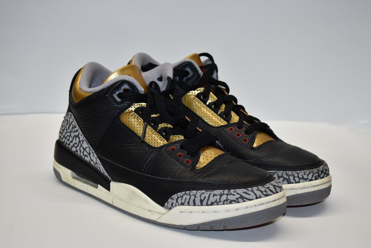(W) Jordan 3 'Black Gold' US 8.5W