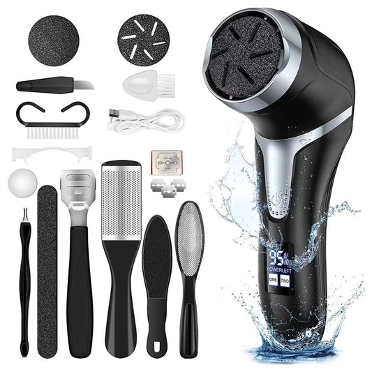 Electric Foot Callus Remover, Rechargeable & Portable Electronic Foot File Pedic