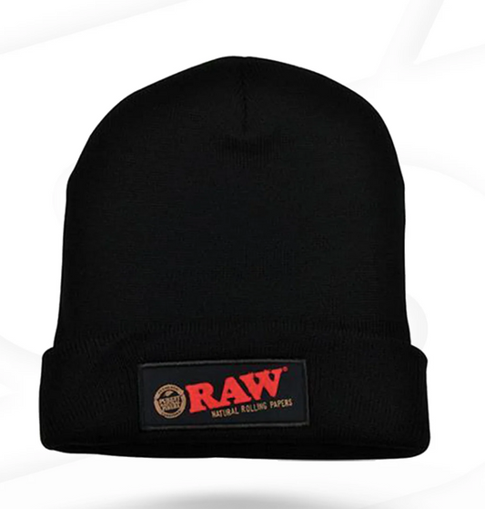 Raw beanie hat